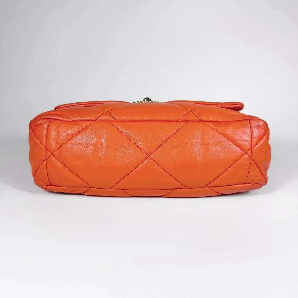 Chanel Quilted Lambskin Large 19 Flap Bag